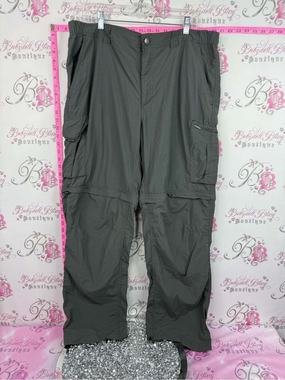 Columbia omni shield sun protection dual Men's Cargo Zip-Off Pants to shorts